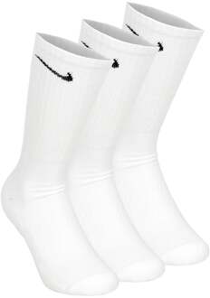 Nike Everyday Cush Crew Sportsokken Verpakking 3 Stuks-Wit,Zwart - 42-46