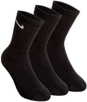 Nike Everyday Cushion Crew Sportsokken Verpakking 3 Stuks-Zwart - 34-38