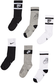 Nike Everyday Cushioned Crew 6 Pack Sokken Unisex - Wit - Maat 38 - 42 White