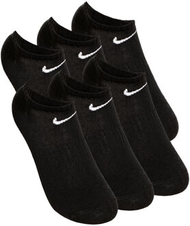 Nike Everyday Lightweight Tennissokken Verpakking 6 Stuks zwart - 42-46