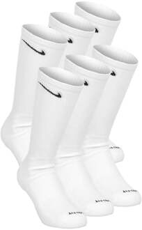Nike Everyday Plus Cushioned Sportsokken Verpakking 6 Stuks Heren-Wit - 34-38