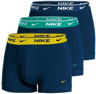 Nike Everyday Stretch Trunk Boxershort Verpakking 3 stuks Heren rood