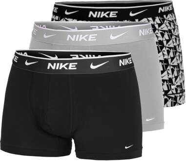 Nike Everyday Stretch Trunk Boxershort Verpakking 3 stuks Heren veelkleurig - S,M,L,XL