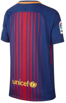 Nike FC Barcelona Breathe Stadium Home Shirt Junior  Sportshirt - Maat 140  - Unisex - blauw/rood