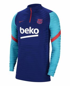 Nike FC Barcelona VaporKnit Sporttrui - Maat L  - Mannen - blauw/lichtblauw/rood