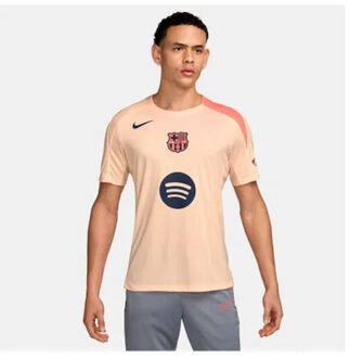 Nike fcb m nk df strk ss top k 3r trainingshirt replica voetbal - Oranje - L