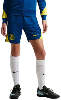 Nike fcb y nk df strk short kz se replica trainingsbroek jongens - Blauw - M