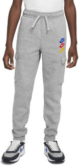 Nike Fleece Cargo Joggingbroek Junior 140 Antraciet
