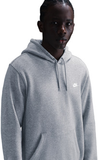 Nike fleece Hoodies Heren - Grijs - Maat S Grey