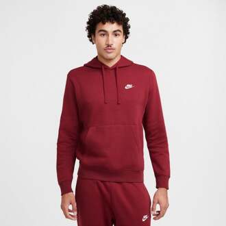 Nike fleece Hoodies Heren - Rood - Maat XL Red