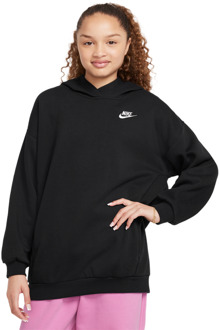 Nike fleece Hoodies Kinder - Zwart - Maat 137 - 147 CM - Katoen Jersey Black