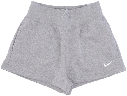 Nike Fleece HR Short Nike , Gray , Dames - L,M