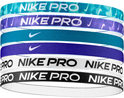 Nike Flex Classic Printed Headband 6-Pack Multi - ONE-SIZE
