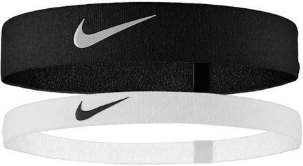 Nike Flex Headband 2-Pack zwart/wit - ONE-SIZE