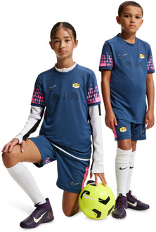 Nike Football Korte Broeken Kinder - Blauw - Maat 147 - 158 CM - Poly Woven Blue