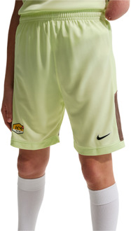 Nike Football Korte Broeken Kinder - Geel - Maat 158 - 170 CM - Poly Woven Yellow