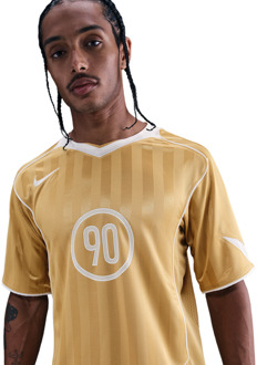 Nike Football T-shirts Heren - Goud - Maat XXL - Katoen Jersey Gold