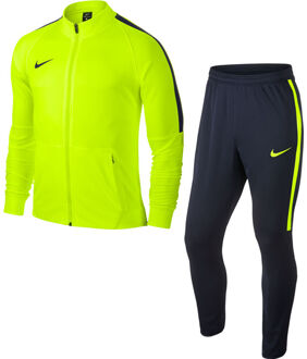 Nike Football Trainingspak - Maat XL  - Mannen - geel/blauw