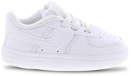 Nike Force 1 babyschoentje van leer Wit - 19.5