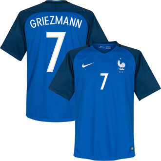 Nike Frankrijk Shirt Thuis 2016-2017 + Griezmann 7