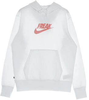 Nike Freak Pullover Hoodie - Lichtgewicht hoodie voor mannen Nike , White , Heren - Xl,L,M,S