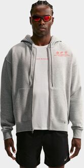 Nike Full Zip Running Hoodie, grijs - XL
