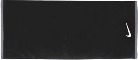 Nike Fundamentele handdoek (Zwart/Wit) - M