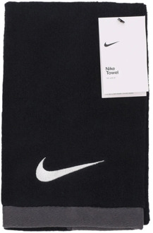 Nike Fundamentele Handdoek - Zwart/Wit Nike , Black , Heren - ONE Size