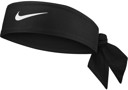 Nike Fury Classic Dri-FIT Verstelbare Haarband (Zwart) - One Size