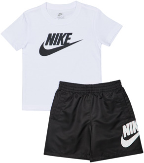 Nike Futura Woven Trainingspakken Peuter - Zwart - Maat 92 - 98 CM - Poly Woven Black