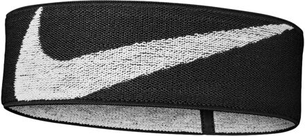 Nike Gebreide hoofdband met logo (Zwart/Grijs)