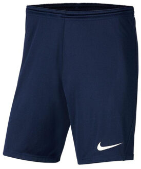 Nike Gebreide park iii korte broek voor kinderen/kinderen Blauw - S