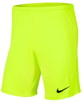 Nike Gebreide park iii korte broek voor kinderen/kinderen Groen - XS