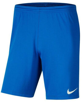 Nike Gebreide park iii korte broek voor kinderen/kinderen - maat M Blauw