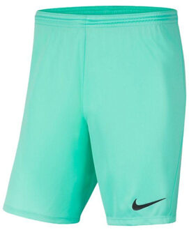 Nike Gebreide park iii korte broek voor kinderen/kinderen - maat S Groen