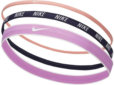 Nike Gemengde hoofdband (set van 3) - maat One size Roze