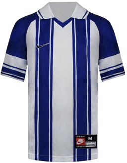 Nike Gestreept T-shirt Wit/Blauw voor kinderen - maat