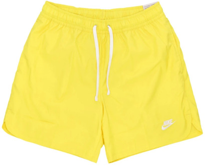 Nike Geweven Gevoerde Flow Shorts Nike , Yellow , Heren - 2Xl,Xl,L,M,S,Xs