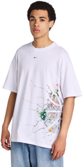 Nike Gfx T-shirts Heren - Wit - Maat L White