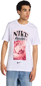 Nike Gfx T-shirts Heren - Wit - Maat S White