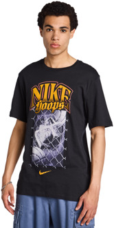 Nike Gfx T-shirts Heren - Zwart - Maat XL Black