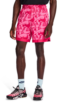 Nike Giannis Korte Broeken Heren - Roze - Maat L - Poly Mesh Pink