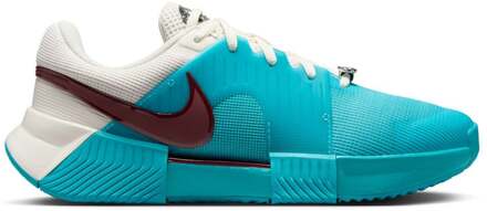Nike GP Challenge 1 Tennisschoenen Dames-Turkoois,Crème - 36.5