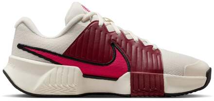 Nike GP Challenge Pro Tennisschoenen Dames-Crème,Rood - 36,37.5,38