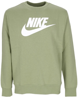 Nike Grafische Crewneck Sweatshirt voor Mannen Nike , Green , Heren - L,M,S