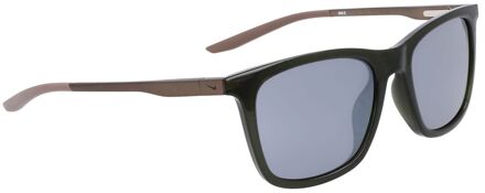 Nike Grijze geïnjecteerde zonnebril Grijs - One Size