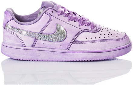 Nike Handgemaakte Paarse Sneakers Nike , Purple , Dames - 36 Eu,39 Eu,35 1/2 Eu,38 1/2 Eu,41 Eu,38 Eu,37 1/2 Eu,36 1/2 Eu,40 1/2 Eu,40 EU