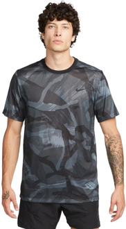 Nike hardloopshirt zwart/grijs heren heren - S