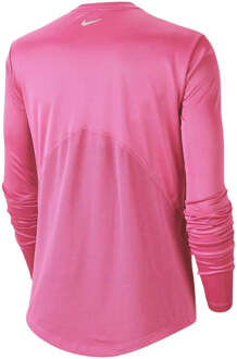 Nike Hardlooptop Met Lange Mouwen In Roze - maat