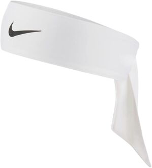 Nike Head Tie 4.0 Hoofdband wit - zwart - 1-SIZE